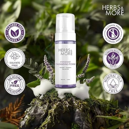Herbs & More Hydraboost Cleansing Foam with Niacinamide